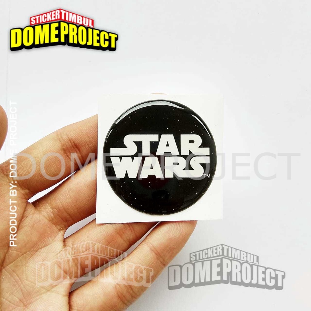 STARWARS STIKER MOTOR EMBLEM LENTUR AKSESORIS SEPEDA MOTOR