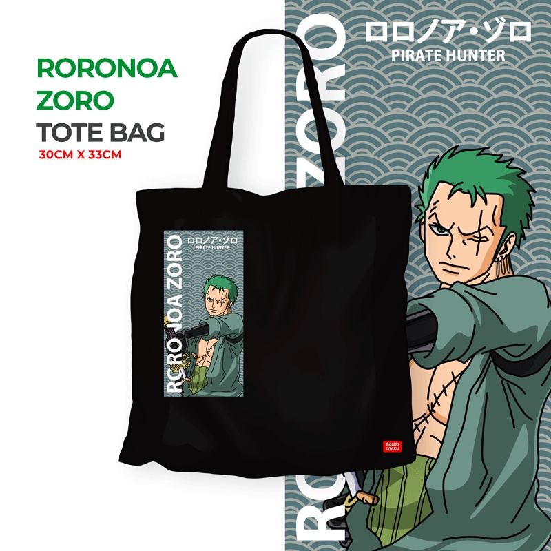 Galeri Otaku - Totebag Kanvas Premium Onepiece Edition