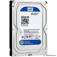 WD HDD EZEX BLUE Harddisk Internal PC 3.5&quot;-1TB-2TB-4TB 64M SATA3