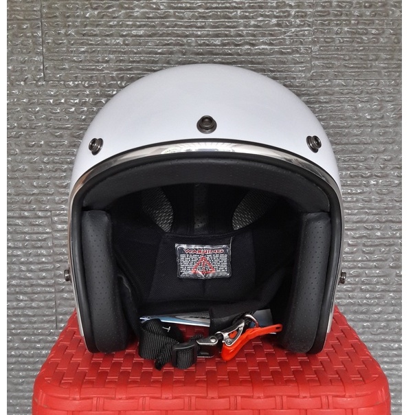 helm bogo cargloa fino MRC retro vintage classic rare jadul lawas PUTIH GLOSSY