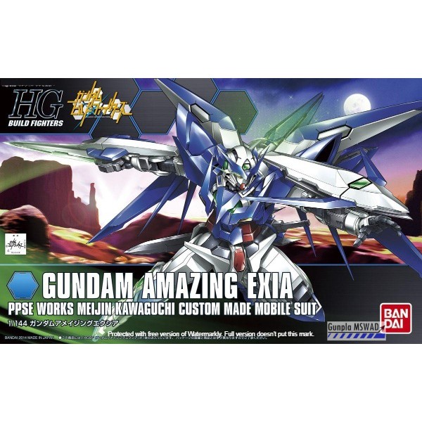 HG BF Gundam Amazing Exia 1/144
