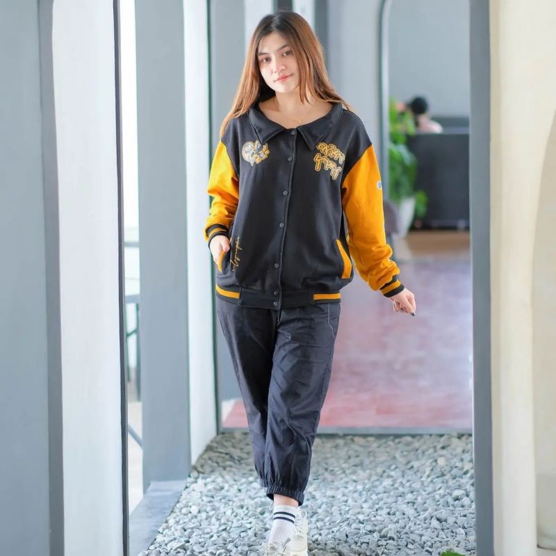 retro jaket baseball