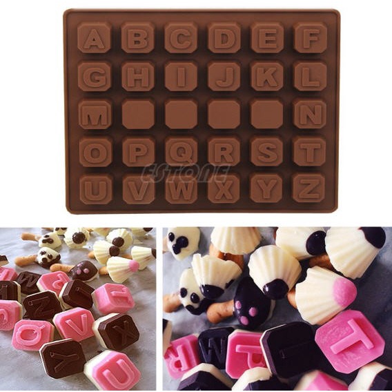 CETAKAN PUDING SILIKON / CETAKAN PUDING HURUF / CETAKAN COKLAT SILIKON / CETAKAN JELLY KARAKTER / CE