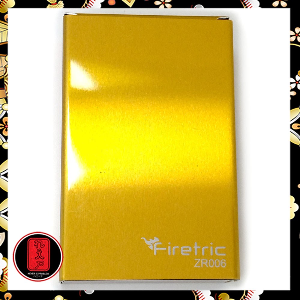 Firetric Kotak Bungkus Rokok Elegan Aluminium Slider Cigarette Case - ZR006