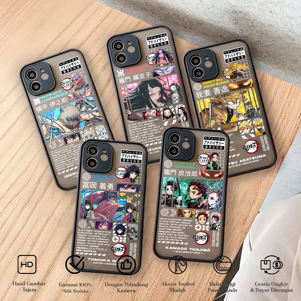 Case SAMSUNG J2 PRIME J3 J4 PLUS J6 PLUS  J7 J7 CORE J7 PRIME A71 KIMETSU NO YAIBA Case Soft TPU Pho