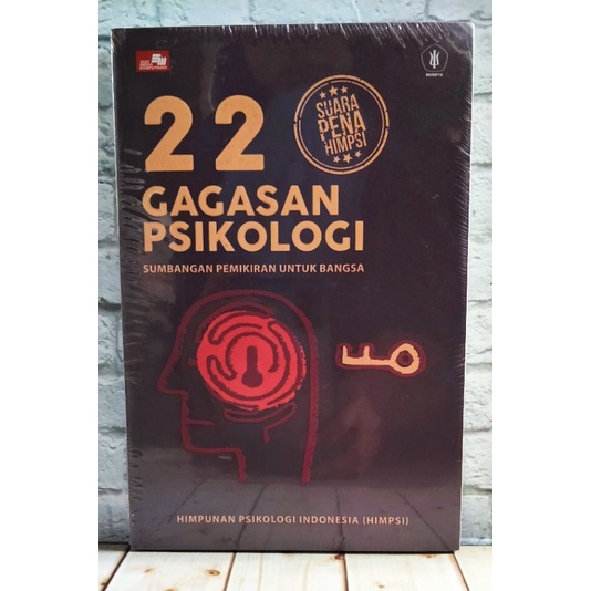 OBRAL BUKU MOTIVASI / Buku Inspirasi / Buku Pengembangan Diri / Buku Perbaikan Diri / ORI-22 Gagasan psiko