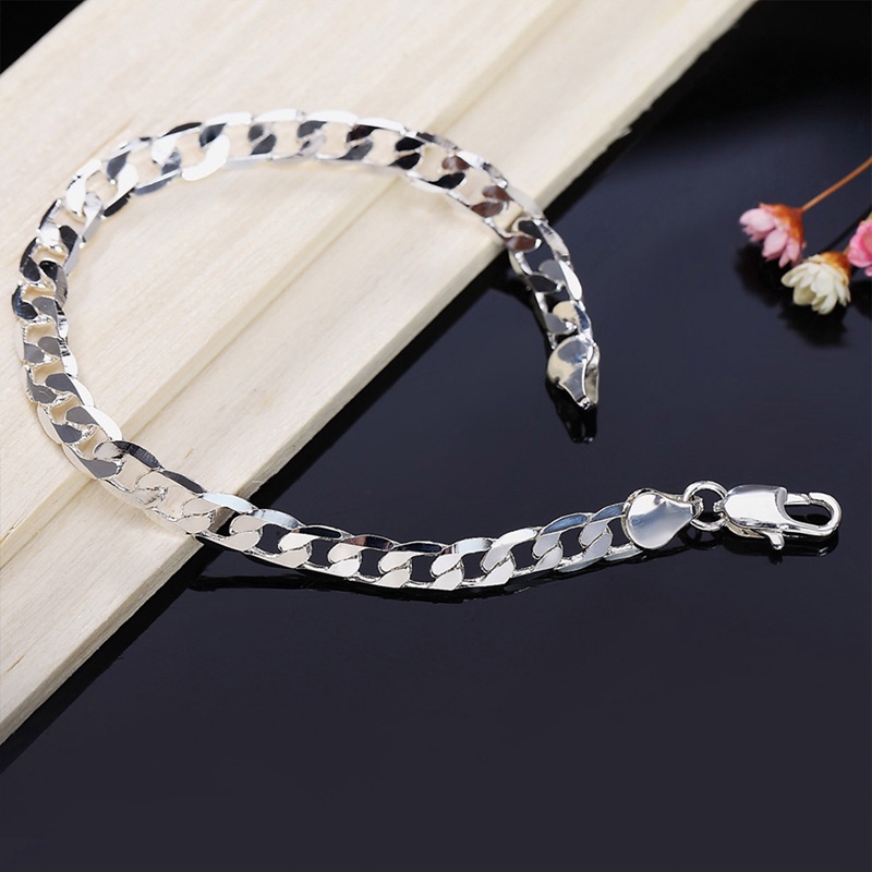 Gelang Bahan 925 Silver Untuk Pria