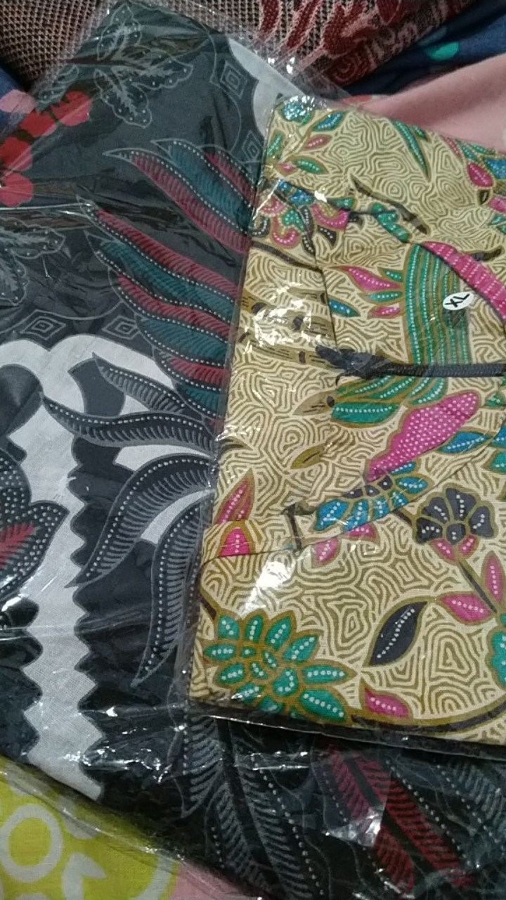 Atasan Batik Dolby Dolbi Dobby Doby Tenun Sutra Tulis Halus Katun Atbm Baron ,sarombit Atasan