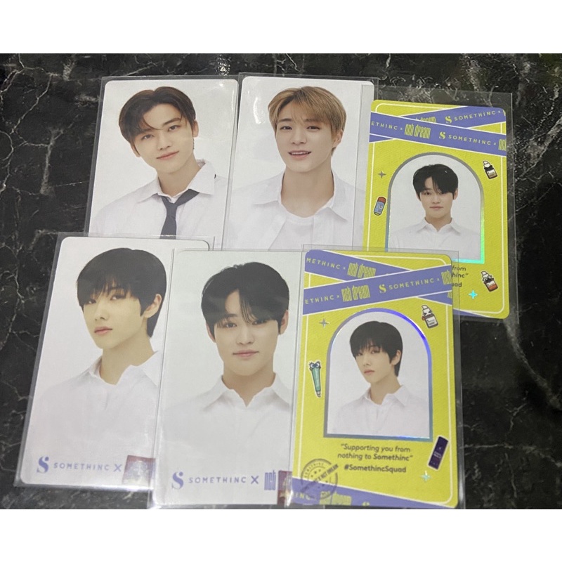 Photocard somethinc nct dream jeno jaemin jisung chenle