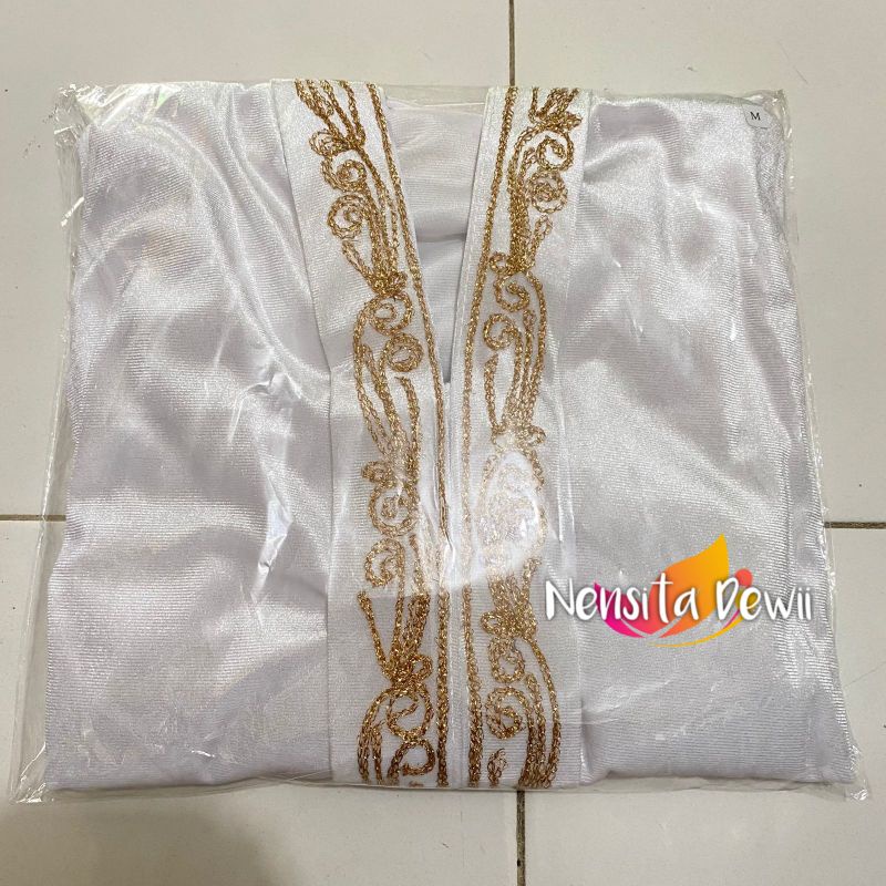 Kebaya Bludru Kartini / Panjang - Bordir Stik Gold