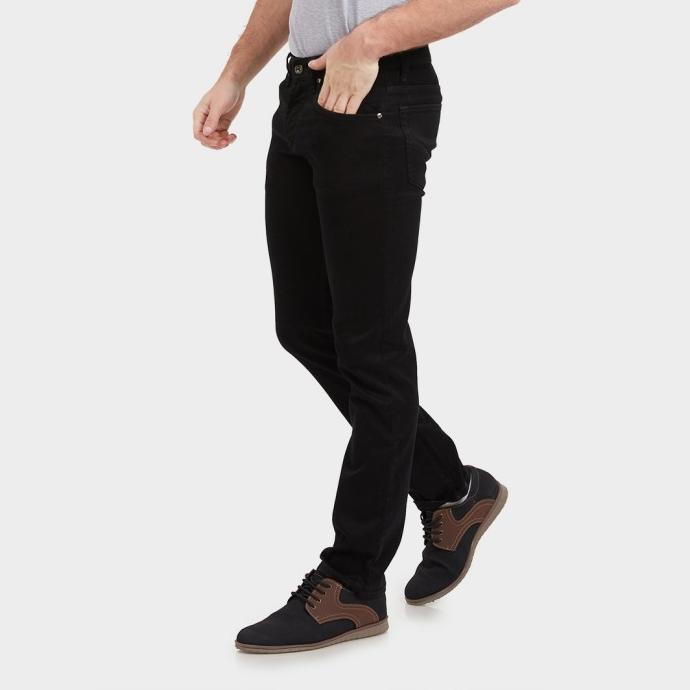 jb boss jeans celana hitam basic polyring stretch regular fit