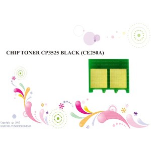 CHIP TONER CP3525 BLACK (CE250A)