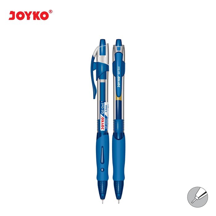 

READY GEL PEN / PULPEN / PENA JOYKO GP-265NT / BLUE / Q3 GEL / 0.5 MM