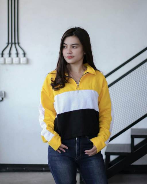 Kiko Croop || Sweater wanita keren || Swater kekinian #KCS