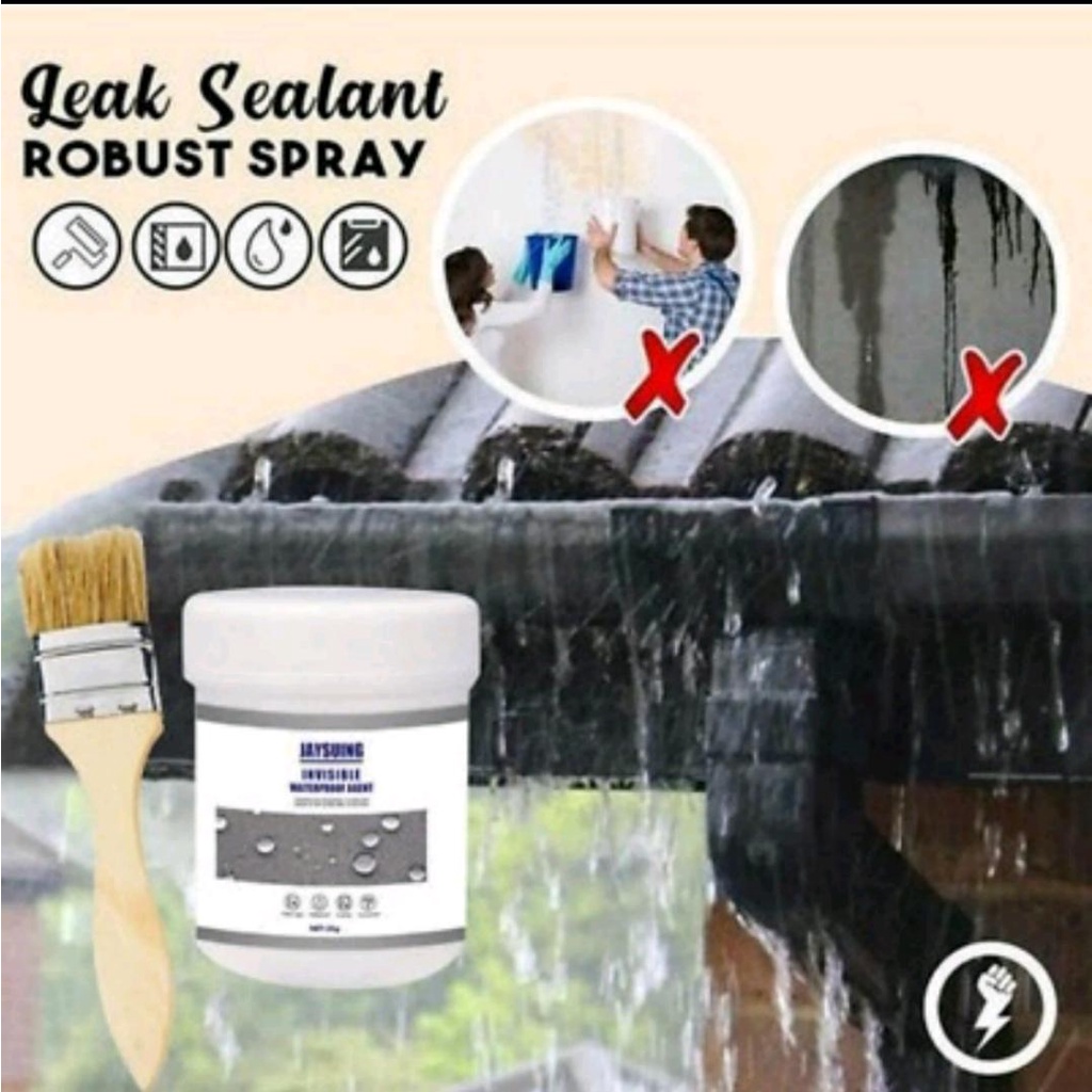 Jaysuing Cat Anti Bocor-Lem Spray Transparan Anti Bocor Kamar Mandi Keramik