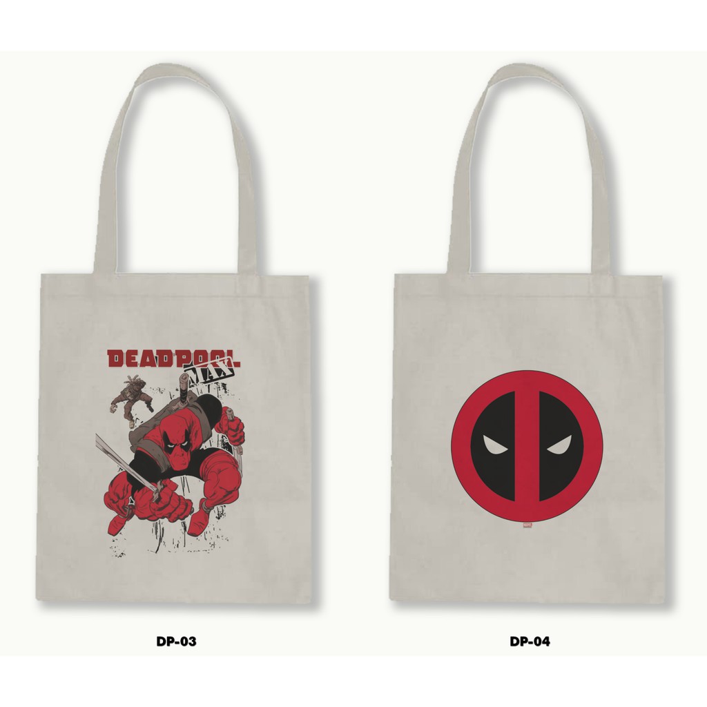 TOTE BAG BLACU - DEADPOOL