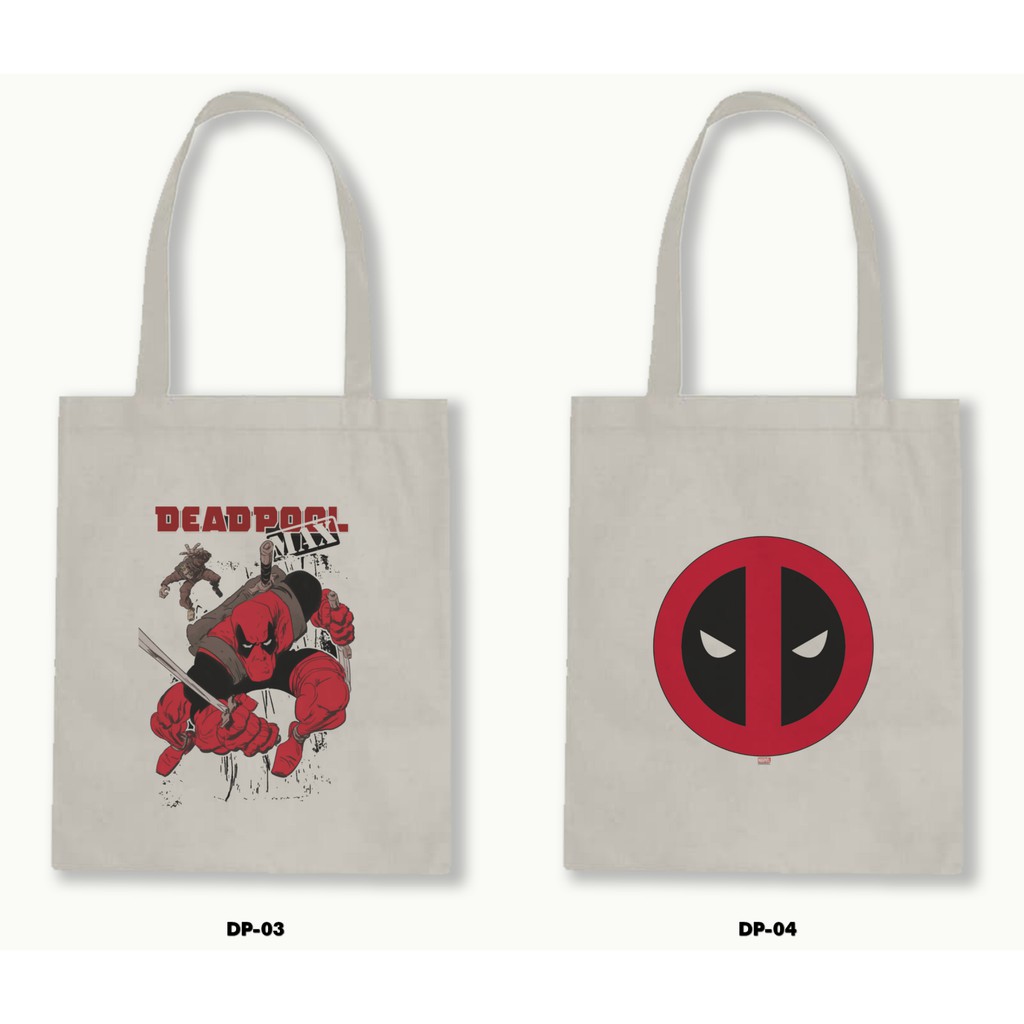 TOTE BAG BLACU - DEADPOOL