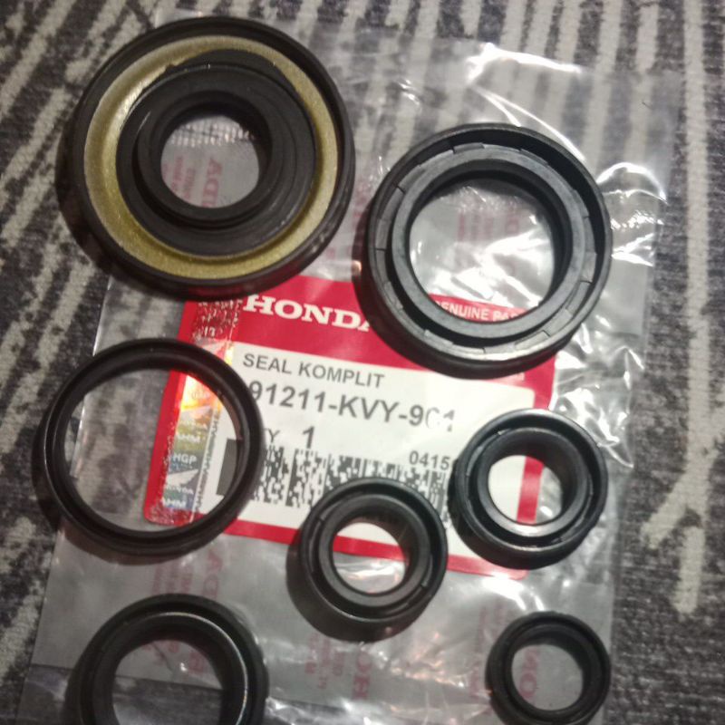 KDM_24 SEAL KOMPLIT BEAT LAMA BEAT KARBU OIL SEAL SIL KIT SCOOPY SPACY CARBU -KVY