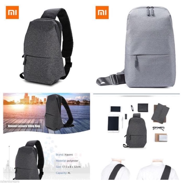 tas xiaomi sling bag