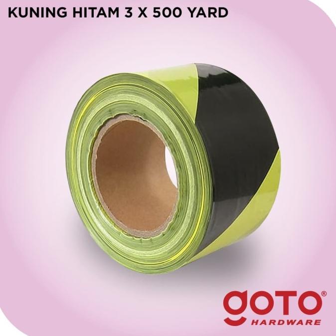 

Police Line Safety Line Garis Polisi Barricade 3" 500 meter Yellow