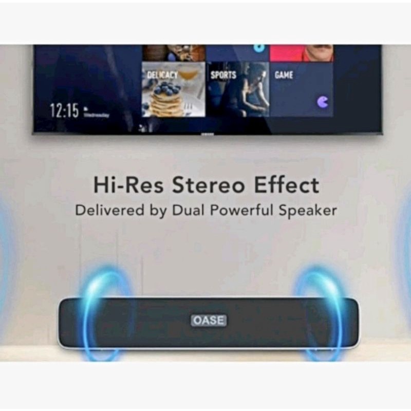 OASE S3 Speaker Bloetooth Portable Soundbar By Oppo