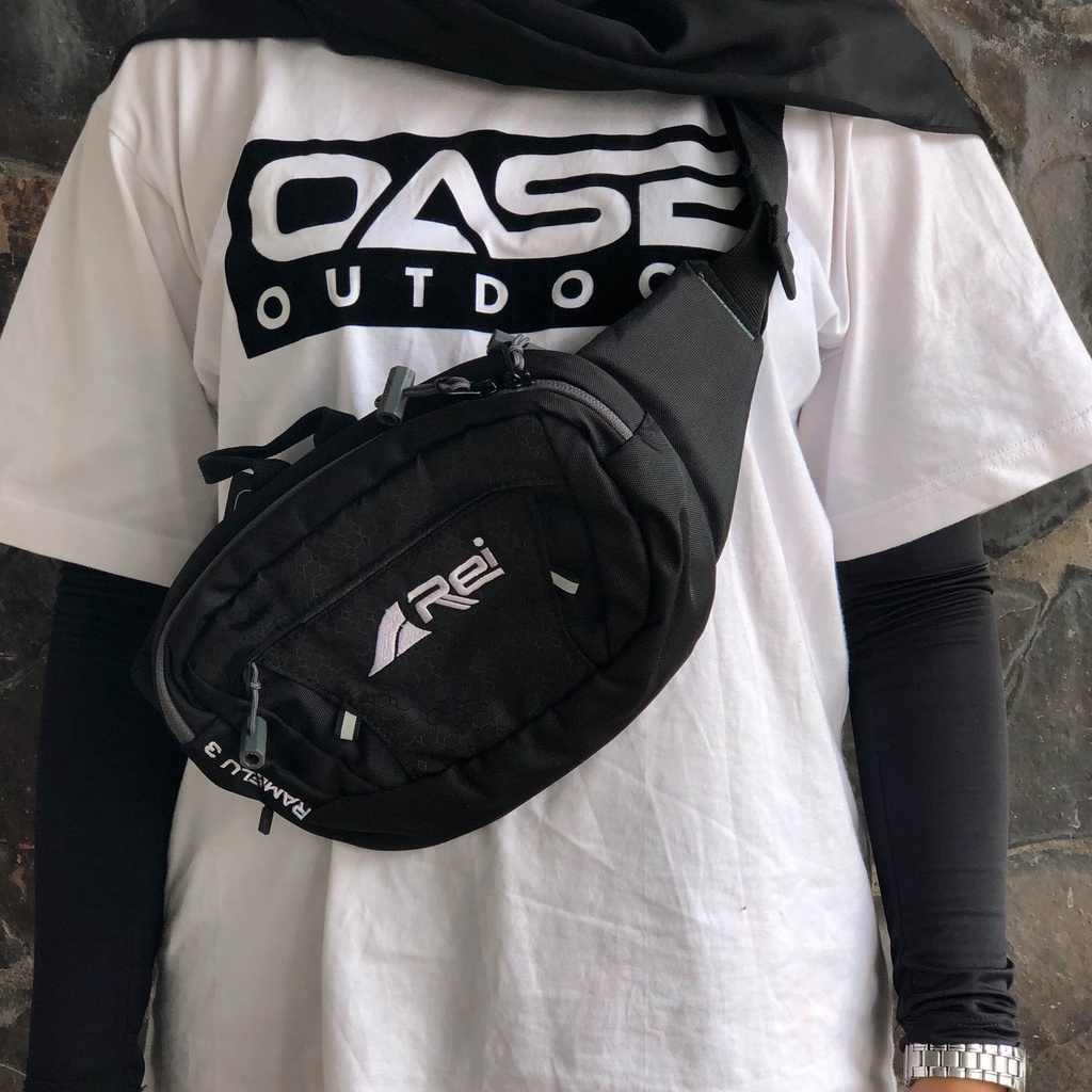 Tas Pinggang Rei Ramelu 3 Tas Slingbag