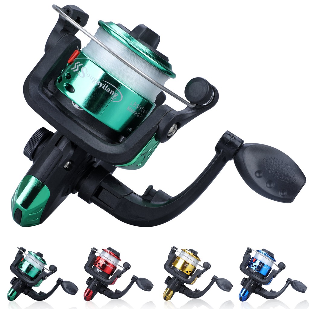 Reel Pancing with senar pancing Rell Max Drag 3kg Spinning Reel Fishing Reel Murah bisa grosir