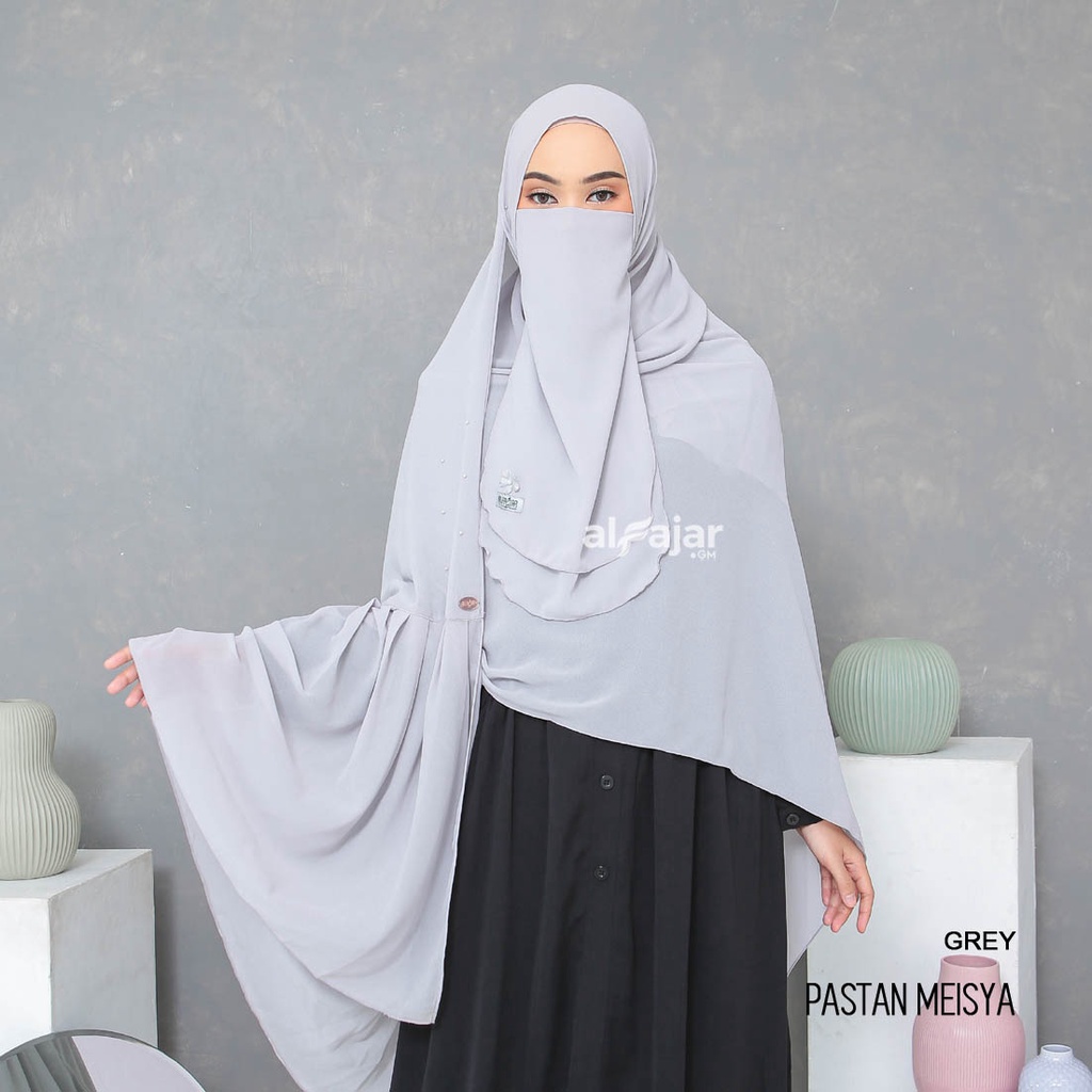 Jilbab Pasmina Instan Ceruty Babydoll MEISYA by Alfajar Free Cadar