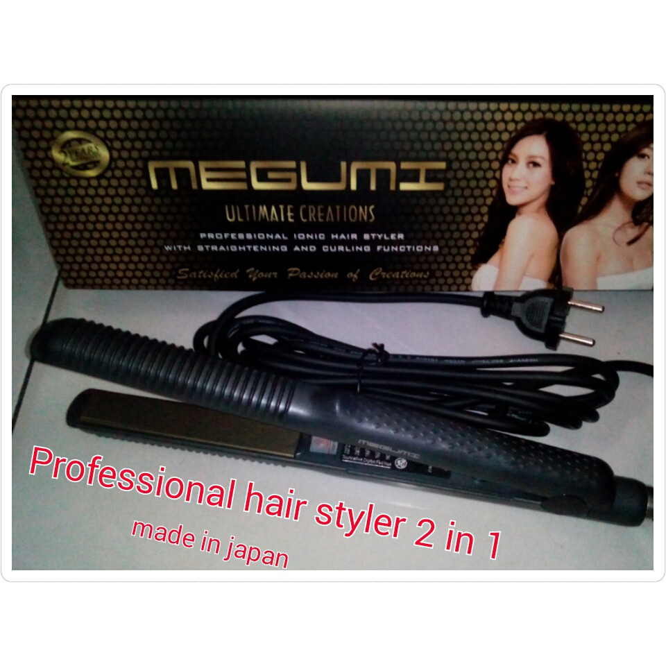 Megumi Catok MG-5 Professional Hair Straightener 2in1