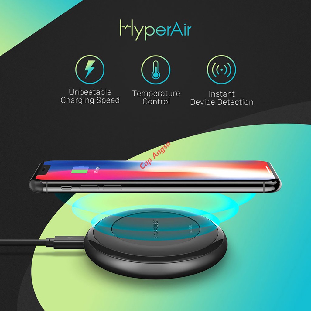RAVPower RP PC058 FAST CHARGING WIRELESS CHARGER HP 7.5W iPHONE 10W ANDROID RAV POWER PC 058 QUICK