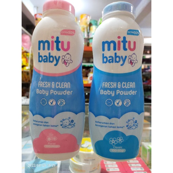 MITU BABY POWDER 100+50GR