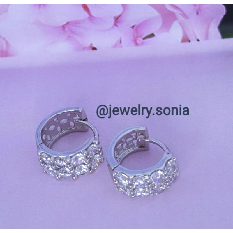anting xuping lapis emas