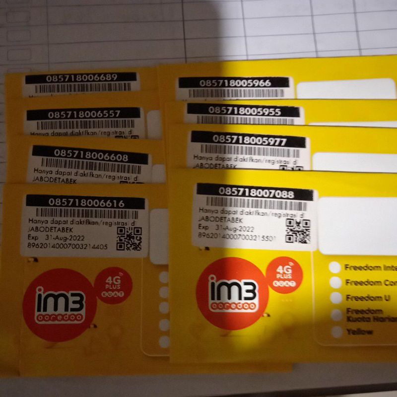 No Cantik Im3 Indosat 800