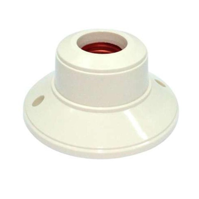 BROCO 1212 STD Ceiling Lamp Holder - Fitting / Rumah Lampu E27 CREAM