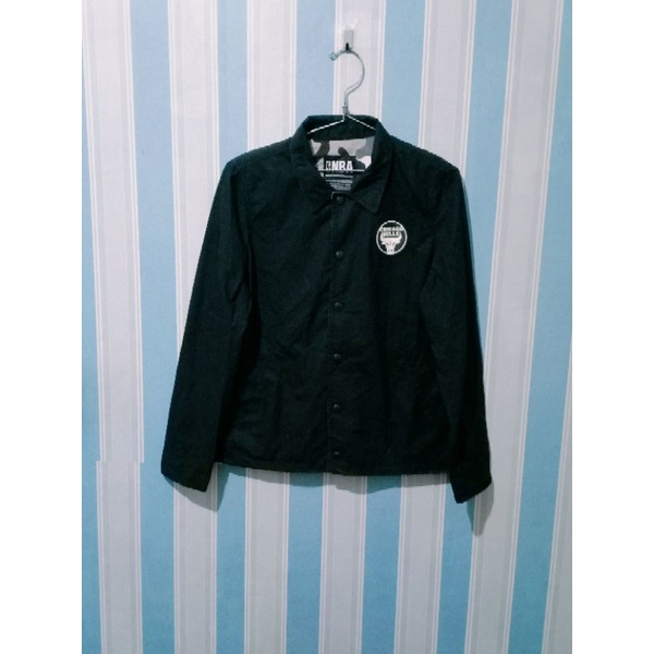 Jaket coach Chicag* Bulls bekas preloved pria wanita