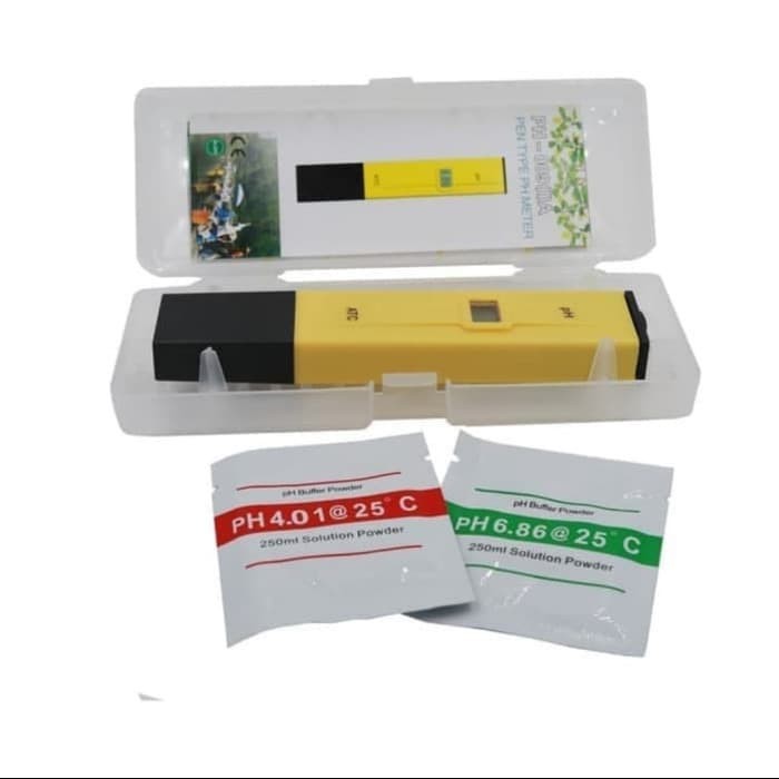 Paket Alat Ukur PH Meter Dan TDS Tester Digital Hidroponik - Akuarium