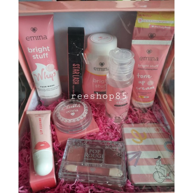 Emina Paket Seserahan Lamaran Pernikahan | Seserahan Paket Makeup Pernikahan | Seserahan Lamaran