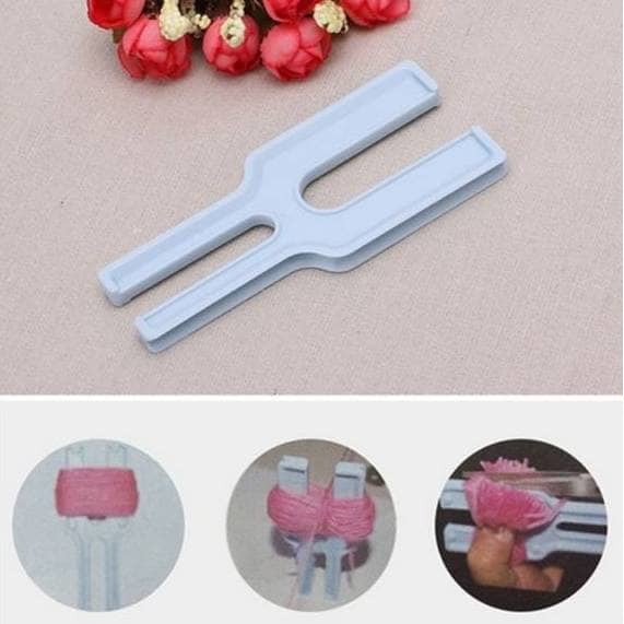 Stick Shape Pom Pom Maker - Alat Membuat Pom Pom