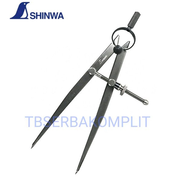 

Divider Caliper With Spring 15cm Shinwa Japan 73059 Compass Scribing Circle Scriber Jangka Penggores