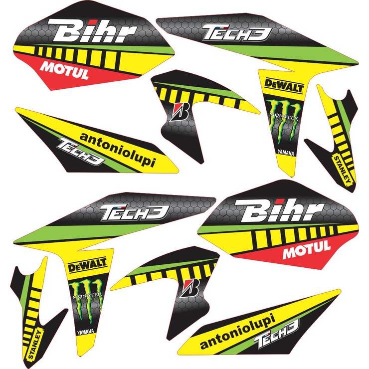 Sticker Vixion Advance (2015) Striping Tech 3