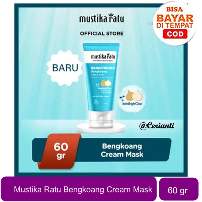 [Mustika Ratu] Brightening Bengkoang Krem Masker 60 gr_Cerianti