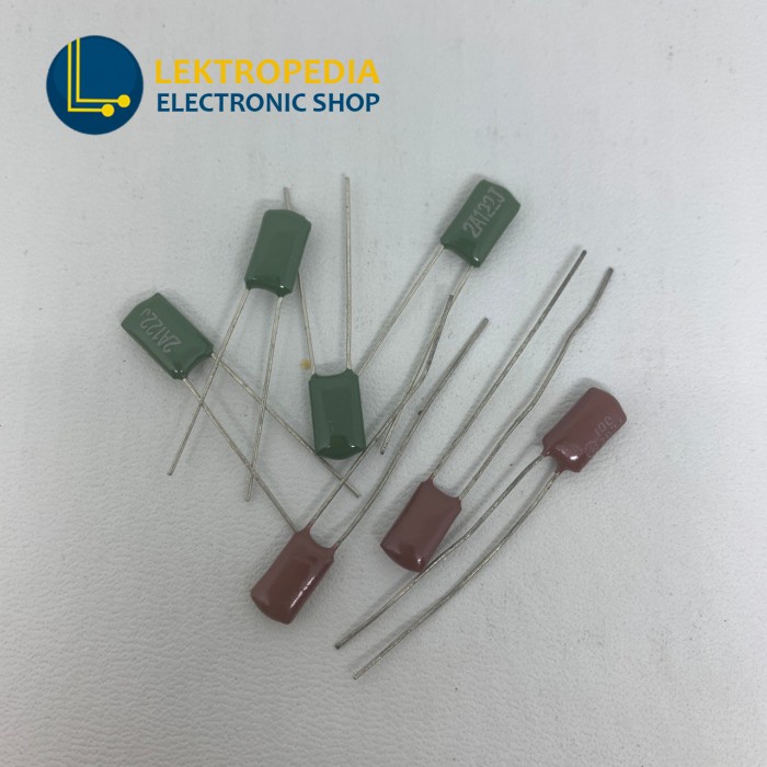 Kapasitor Milar 15nf 18nf 20nf 22nf 27nf 33nf 39nf 40nf 47nf 56nf 68nf 82nf 100nf 50volt 50v