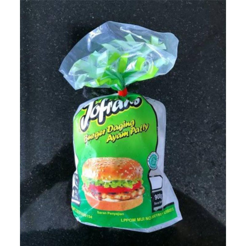 

peties daging ayam burger