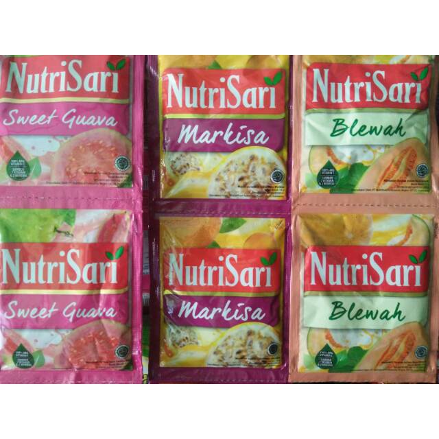 

Nutrisari Sweet Guava / Markisa / Blewah renteng