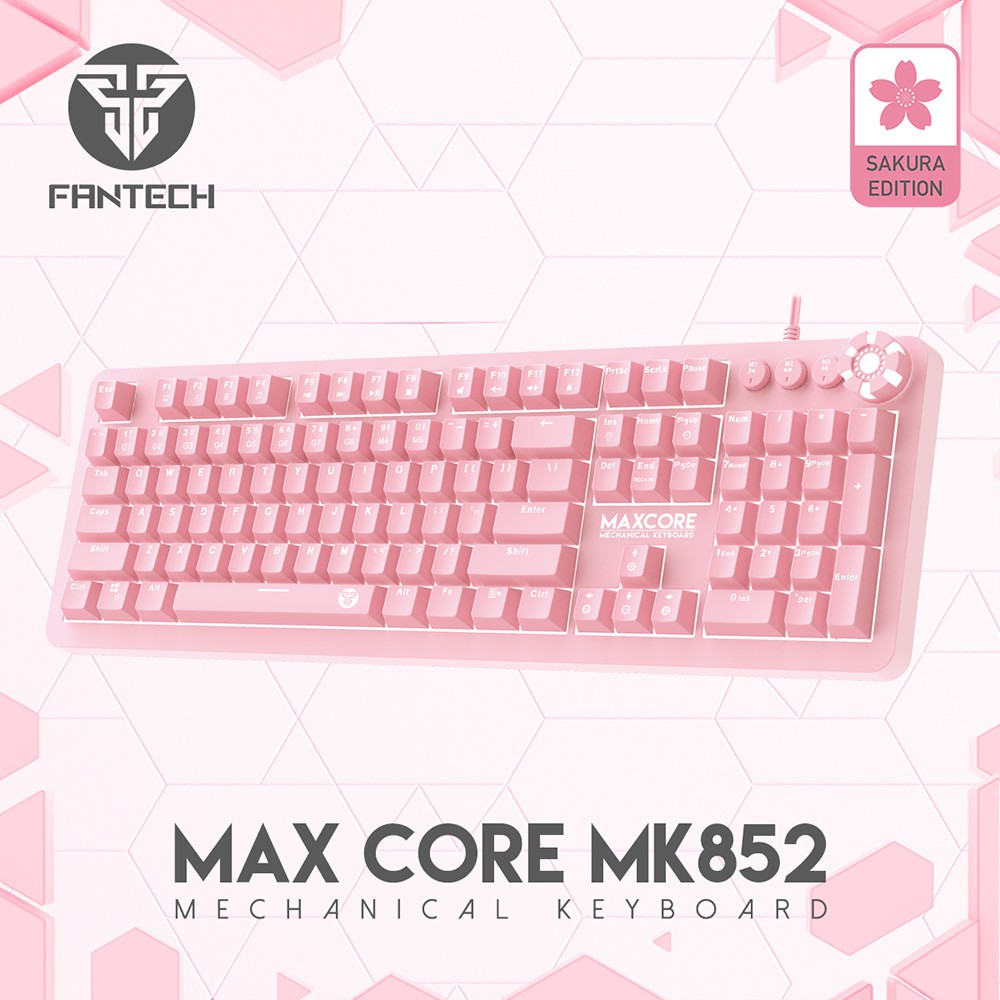 Keyboard Gaming Fantech MK852 Edisi Sakura Original