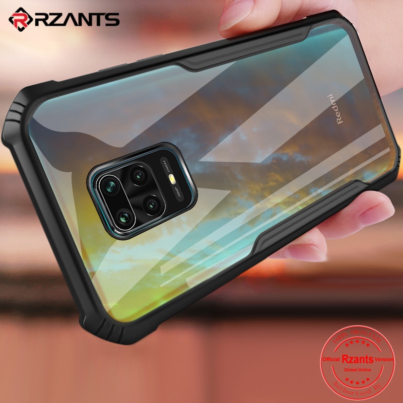 Case XIAOMI REDMI NOTE 9 PRO Armor Fusion Transparent Casing Free Skin Carbon 3D