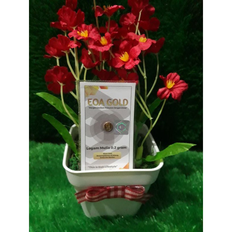 Emas Logam Mulia EOA gold 0,2 gram