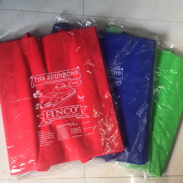 Tas Spunbond 38x45x11cm isi 12pcs