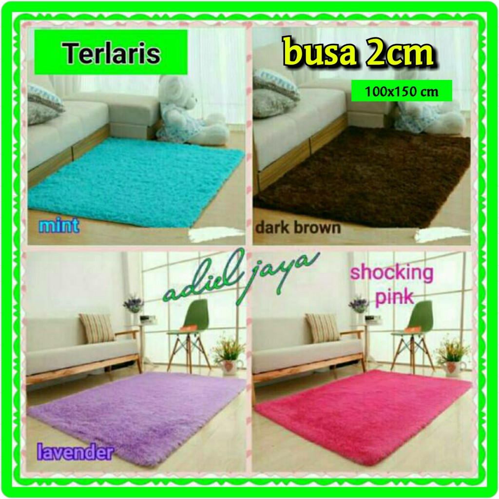 karpet bulu rasfur / surpet rasfur polosan