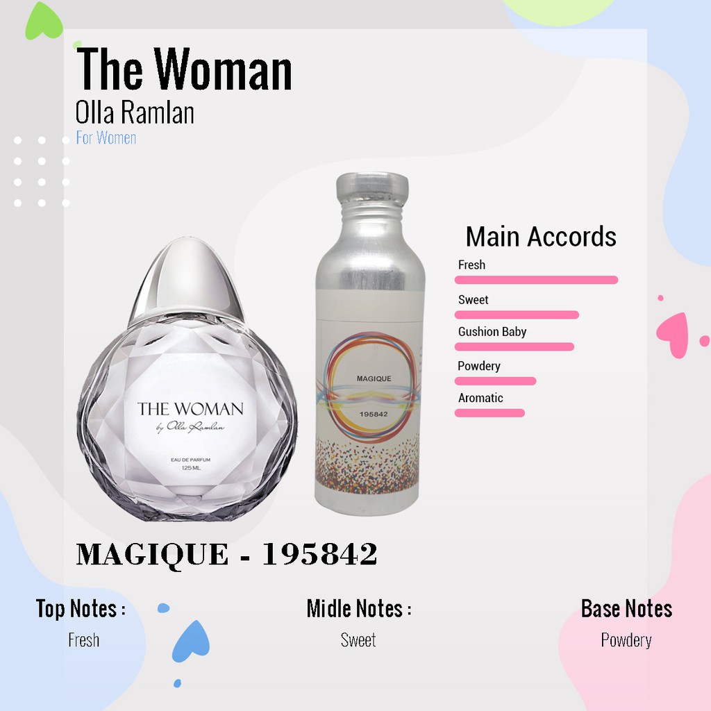 BIBIT PARFUM MURNI 0LLA R4MLAN - MAGIQUE NICA FRAGRANCE 250 ML SEGEL PABRIK